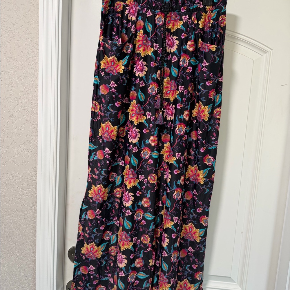 Nanette Lepore LOUNGE OR SWIM CoverUp PANTS ….Side Leg Bottom Slits